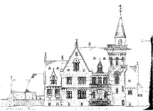 Villa Kahn, Bonn - rajz az épületről írt könyvből